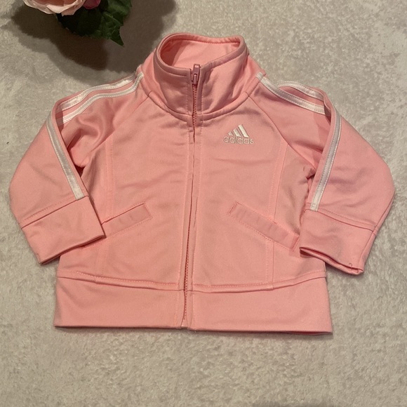 CUTE Pink ADIDAS Size 6M Two Piece Set - Picture 2 of 9